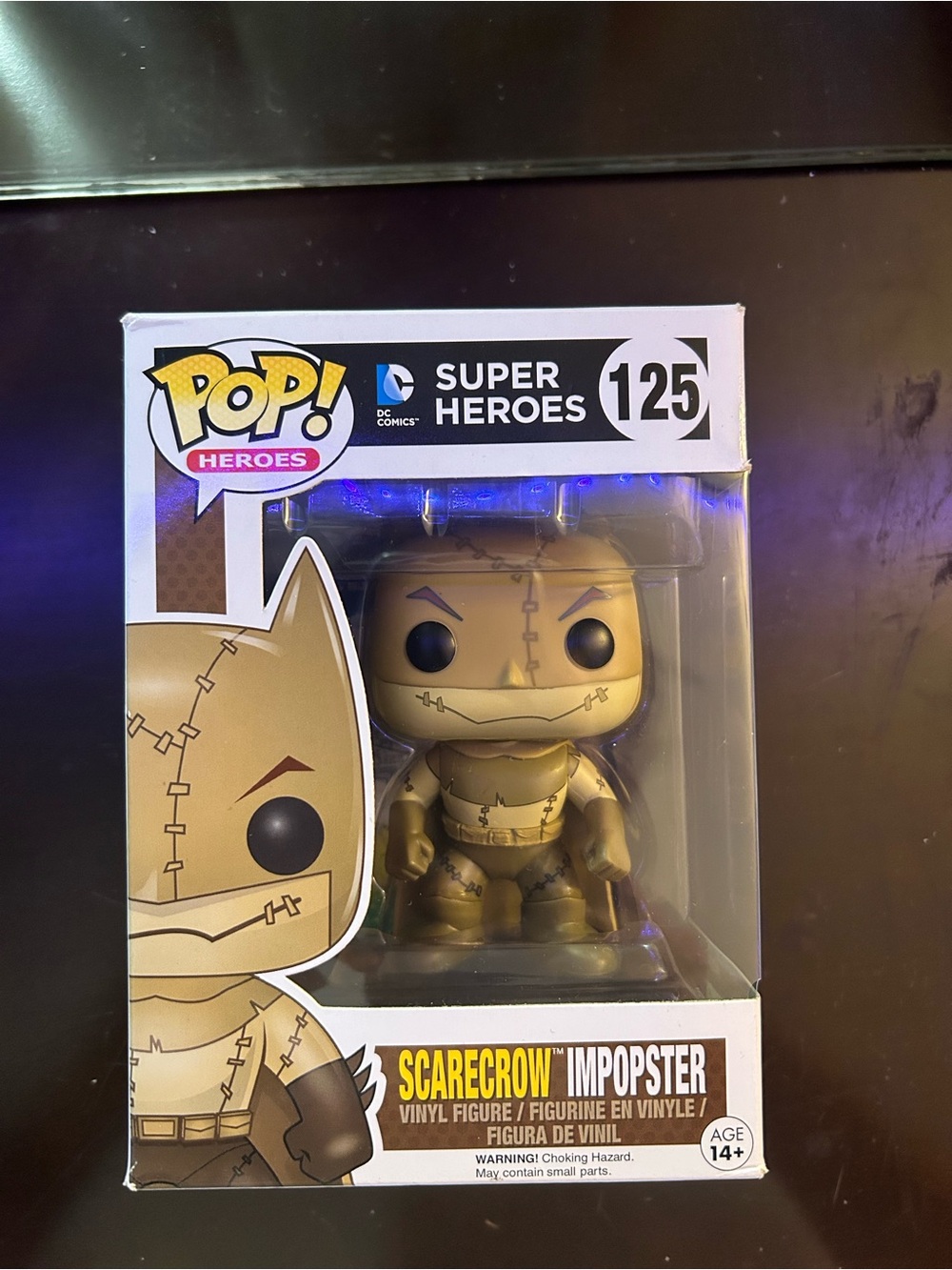 Funko Pop! Heroes Scarecrow Impopster Gold Vinyl Figure